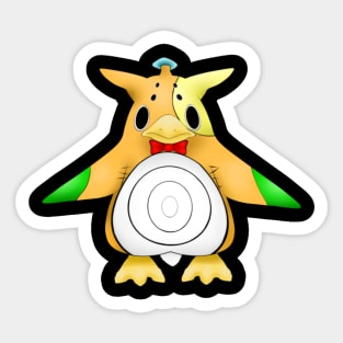 Space Dandy Penguin Sticker